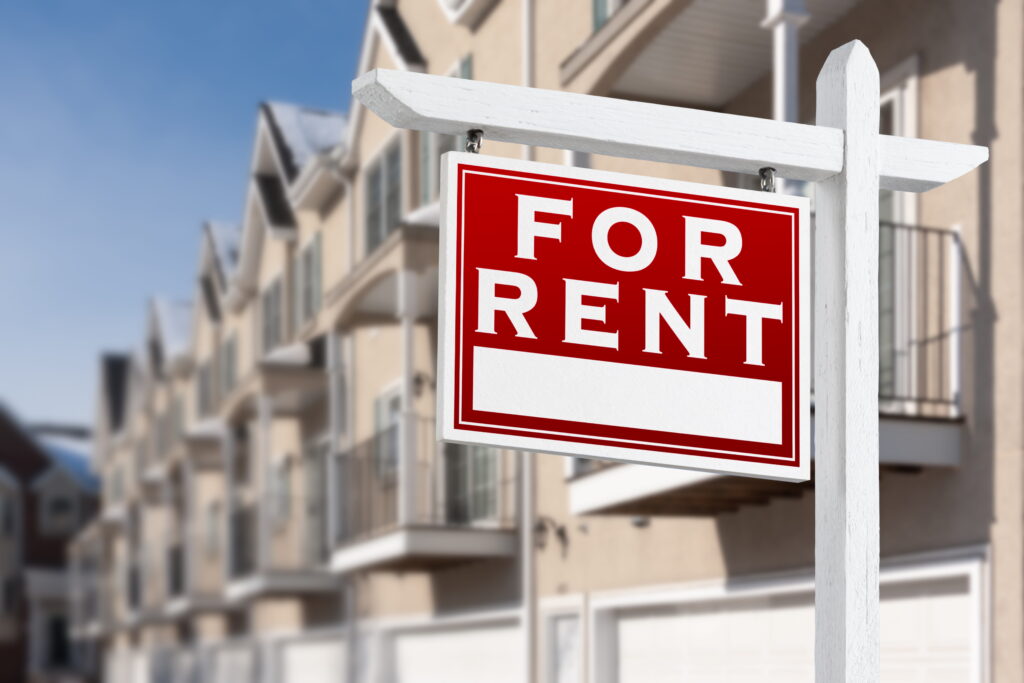 For rent townhouses representing collecting unpaid rent after Tenant moves out