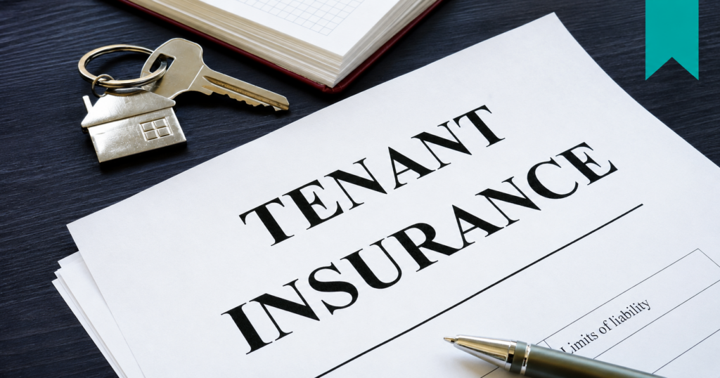 Tenant Insurance documents with FL blue ribbon.