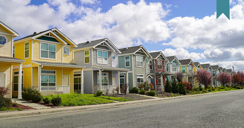 Rental property investor homes in neighborhood.